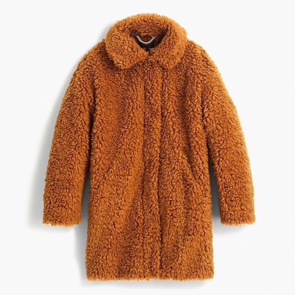 J.Crew Teddy Coat NWT